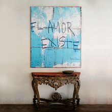 EL AMOR EXISTE. Street Art, Fine Arts, Calligraph, Art Direction, Design, and Lettering project by Mar Kaur - 04.06.2018