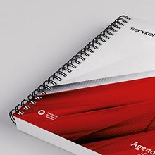 Agenda 2018 - Servitel XXI. Graphic Design project by Julieta Giganti - 04.06.2018