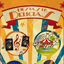 Cartel - "Fiestas en Delicias" 2010. Un projet de Design graphique de Sonia San José Campos - 01.07.2010