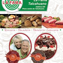 Publicación Supermercado La fama en revista Armada. Un proyecto de Diseño, Diseño editorial y Publicidad de Constanza Camila Constanzo Vásquez - 06.04.2018