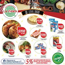 PUBLICACIONES PUBLIMETRO ''SUPERMERCADO LA FAMA''. Un proyecto de Diseño gráfico de Constanza Camila Constanzo Vásquez - 06.04.2018