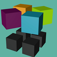 Cubos C4D (pruebas). Un progetto di Animazione di Esther Rufián Balcells - 08.04.2018