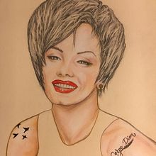 Mi Proyecto de Ilustración con pastel y lápices de colores: Marilyn . Un progetto di Belle arti di Sonia Salvador Luna - 08.04.2018