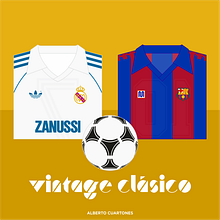 Vintage Matchdays. Direção de arte, Design gráfico e Ilustração tradicional projeto de Alberto Cuartones - 09.04.2018