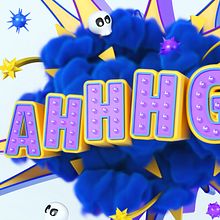 Santalucia AHHHG!!. 3D, Lettering, and Advertising project by JVG - 04.09.2018