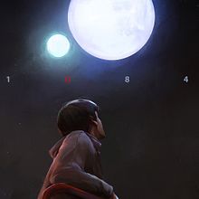 1Q84. Un progetto di Design editoriale e Illustrazione tradizionale di Nacho Yagüe - 09.04.2018