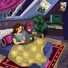 Ilustración editorial. Un proyecto de Bellas Artes de Tduran Salguero - 09.04.2018