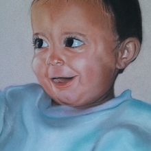Retratos por encargo a pastel,acuarela,carboncillo,grafito.... Un proyecto de Bellas Artes de Judith Martín Monte - 09.04.2018