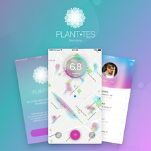 Planttes. Design de produtos, e UX / UI projeto de Vlad Luzin - 09.04.2016