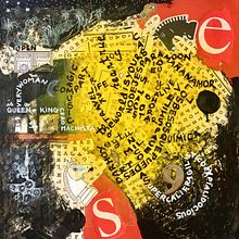 Exposición Alsur Café. Un proyecto de Collage y Pintura de Gabriela Trejo - 10.04.2018