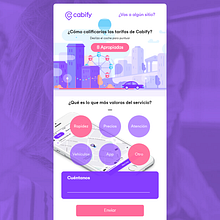 UI / IxD / CSS - Cabify. Interactive Design, Web Design, and UX / UI project by Sara Marques - 01.10.2018