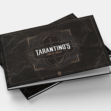 Tarantino's Black Book. Film, Design, Editorial Design, Graphic Design, T, and pograph project by Max Gener Espasa - 04.10.2018