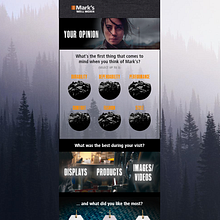 UI / IxD / CSS - Mark's Well Worn. Interactive Design, Web Design, and UX / UI project by Sara Marques - 02.01.2018