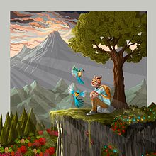 Gato Viajero . Un proyecto de Ilustración tradicional de Juan Heber Castillo - 11.04.2018