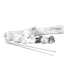  Salvamanteles Ginos  . Ilustrație tradițională, Direcția artistică, Design grafic, Ambalaje și Desen în creion de Chema Bercial Patiño - 04.11.2018