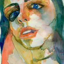 Chica Tucumana. Fine Arts, Design, and Painting project by Sebastián Vaca - 04.11.2018