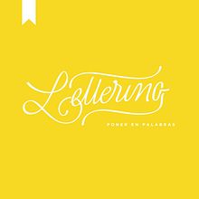 ✍ TALLER. "Lettering, poner en palabras".. Un progetto di Lettering e Tipografia di Florencia Suárez - 12.04.2018
