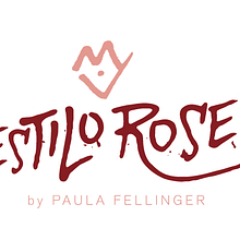 LMi Proyecto del curso: Caligrafía con tiralíneas- Logo Estilo Rosé. Design project by Ana Fellinger - 04.12.2018