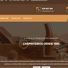 Carpintería Rivas. Un proyecto de Diseño gráfico y Diseño Web de sandra uzal - 12.04.2018