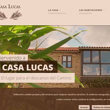Casa Lucas. Un proyecto de Diseño Web de sandra uzal - 12.04.2018