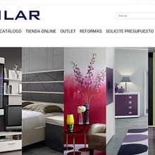 Cortilar Decoración. Un proyecto de Diseño Web de sandra uzal - 12.04.2018