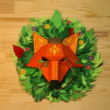Lobo Guará. Arts, and Crafts project by Ronilton Costa - 01.15.2018