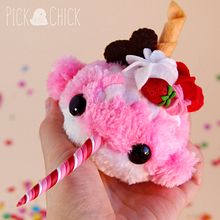 Candy Narwal ( Art toy Plush). Projekt z dziedziny Craft użytkownika Marta Alvarez Campillo - 07.09.2017