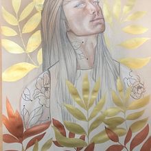 Mi Proyecto del curso: Ilustración con pastel y lápices de colores. Traditional illustration project by shiroi - 04.14.2018