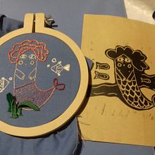 Mi Proyecto del curso: Técnicas básicas de bordado: puntadas, composiciones y gamas cromáticas. Arts, and Crafts project by pauliyanez - 04.15.2018