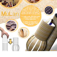 MuLan. Projekt z dziedziny Design, Projektowanie oświetlenia, Projektowanie produktowe, Wzornictwo przem i słowe użytkownika Leire García Rodríguez - 14.12.2016