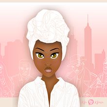 Nola Darling. Character Design project by Eva Jardi - 03.23.2017