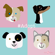 #Adopt. Character Design project by Eva Jardi - 04.07.2018