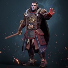 Ancient Soldier (Rock D concept). Un proyecto de 3D y Diseño de personajes de gesiOH - 17.04.2018
