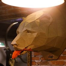 Urso de Papel. Arts, Crafts, Art Direction, and Paper Craft project by Ronilton Costa - 04.18.2018