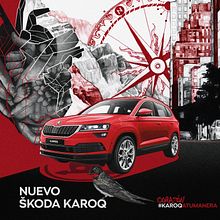 karoq, propuesta para el concurso de SKODA Ein Projekt aus dem Bereich Design, Traditionelle Illustration und Werbung von Jose Maria Jimenez Lopez - 19.04.2018