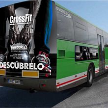 Autobus CrossFit Reebok Sports Club. Un proyecto de Br e ing e Identidad de José Manuel Piñón Cubero - 19.04.2018