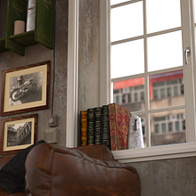 Render interior. Projekt z dziedziny 3D użytkownika Enrique Matías Gómez - 19.04.2018