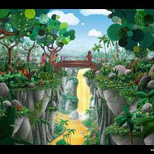 Morko y Mali. Traditional illustration, and Painting project by Julián Cuello - 04.22.2018