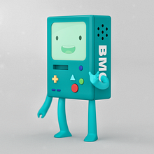 BMO Adventure Time. Un proyecto de 3D de Adrián Dafonte Gómez - 30.01.2018