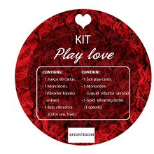Pegatinas y banner de los kits San Valentín 2018 - SECRET PLAY. Un proyecto de Diseño gráfico de Mercedes Conejero - 07.02.2018