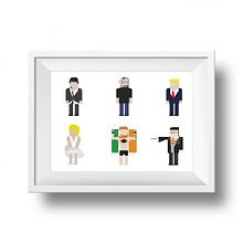 Personajes ilustrados. Un proyecto de Diseño gráfico de El estudio de Coco - 01.10.2017