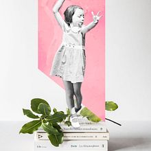 Sant Jordi 2018. Collage, and Poster Design project by Pilar Santiño - 04.23.2018