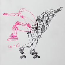 Ollie or Nothin' // Serigrafía dos tintas. Un proyecto de Artesanía de pero Lorena - 23.04.2018