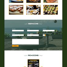 Plantilla HTML para restaurantes. Un progetto di Br, ing, Br, identit, Web design e Web development di Roberto Angulo - 24.04.2018