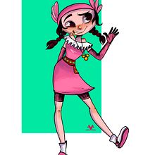 Chica ajolote. Un proyecto de Cómic, Diseño de personajes e Ilustración tradicional de Venisa Del Aguila - 24.04.2018