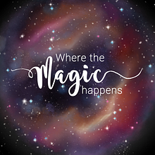 Where the magic happens. Ilustração tradicional, Ilustração digital, e Lettering projeto de Nuria Somalo Cervantes - 09.12.2017