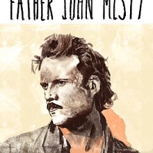 Father John Misty Ein Projekt aus dem Bereich Verlagsdesign, Grafikdesign, Traditionelle Illustration und Digitale Illustration von Daniel Crespo Saavedra - 25.04.2018