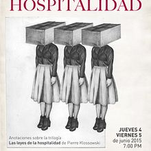 Las leyes de la hospitalidad, afiche. Pencil Drawing, Poster Design, and Graphic Design project by Silvia Trujillo - 04.27.2018