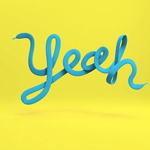 YEAH! Ein Projekt aus dem Bereich 3D, Traditionelle Illustration und Lettering von José María Villagrán Gavidia - 27.04.2018