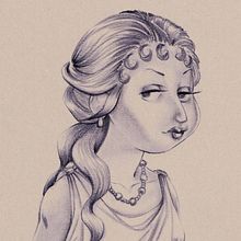 I Claudius . % Ángela Curro tarafından hazırlanan Geleneksel illüstras, Ve on projesi - 04.27.2018